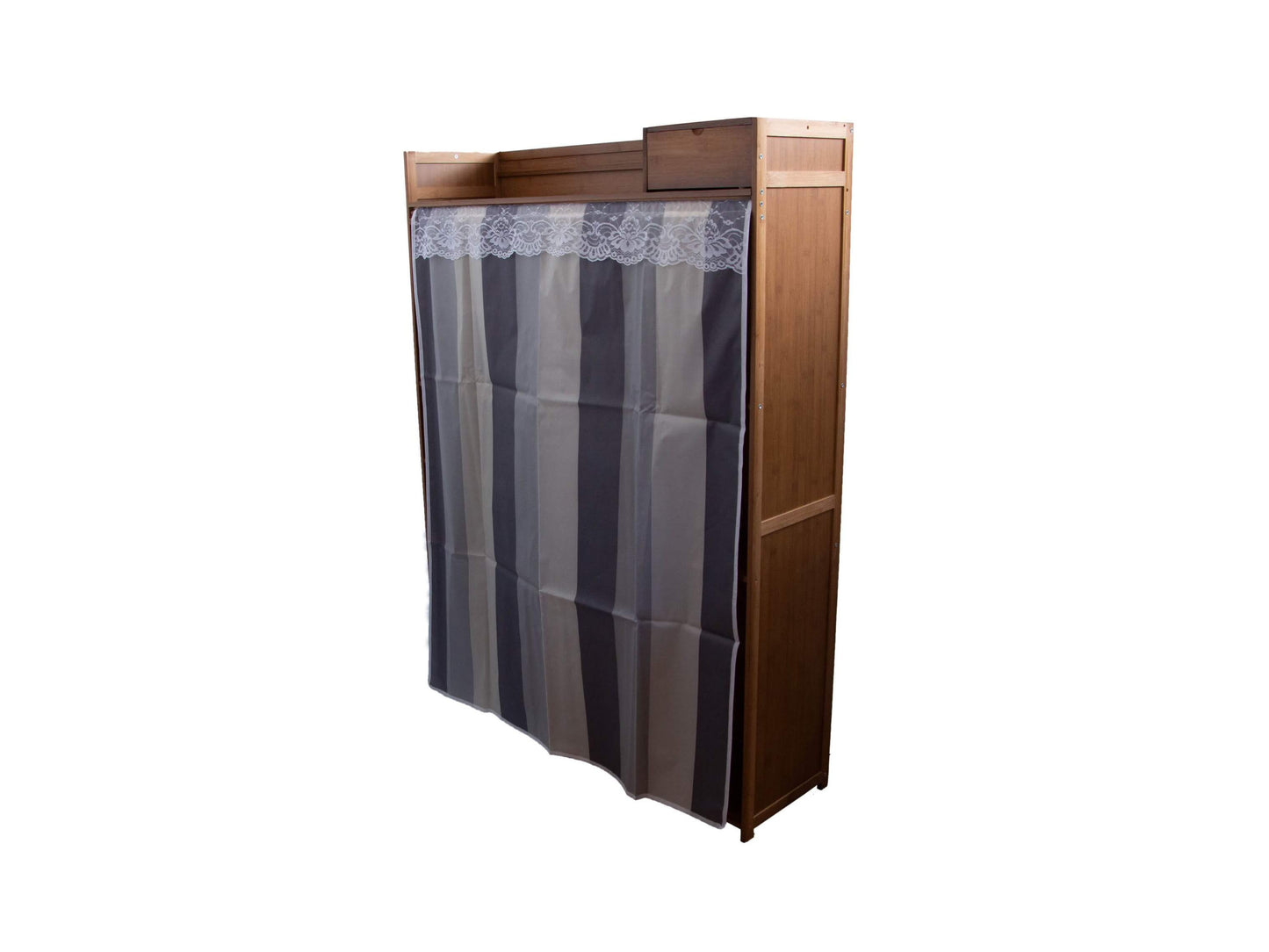 Pantofar din bambus, 10 rafturi, 100*130.5*28 cm, D189