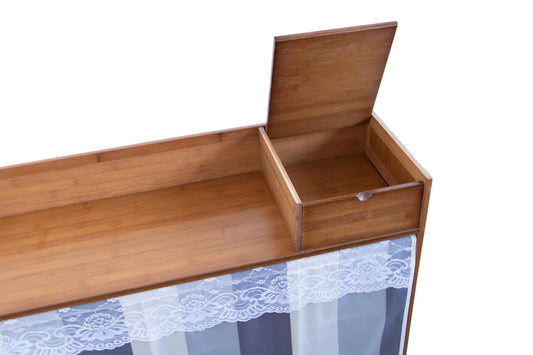 Pantofar din bambus, 6 rafturi, 102*107.5*28 cm, D191 - 221.ro