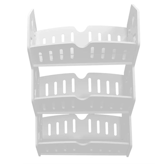 Etajera cu 3 nivele, D23, culoare Alb, 65 x 25 x 40 cm - 221.ro