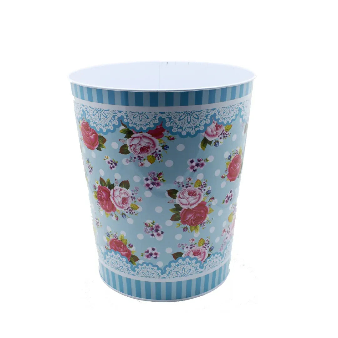 Cos decor din metal, Naimeed D2645, culoare Albastru / Multicolor, 26 x 22 cm - 221.ro