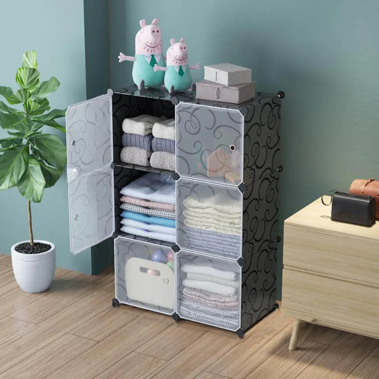 Dulap Modular, 6 Compartimente, D2653N - 221.ro