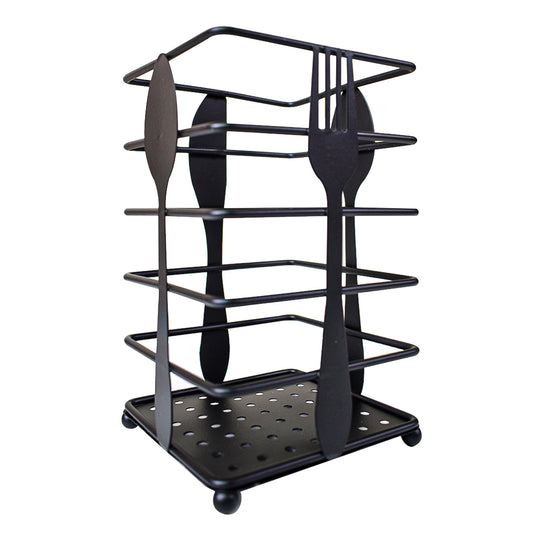 Suport tacamuri din metal, Naimeed D2722, Negru