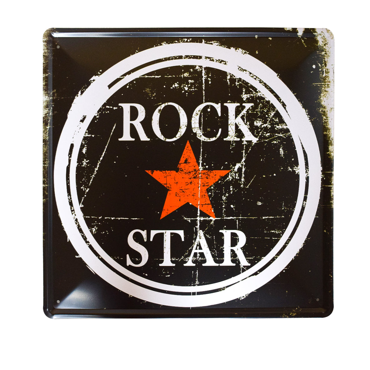 Tablou Metalic, Rock Star, Stil Retro, Naimeed D29-RockStar