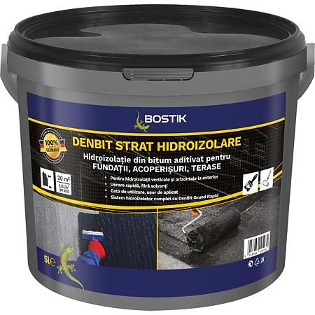 Membrana lichida hidroizolanta, maro inchis, 5L, BOSTIK / D30631289