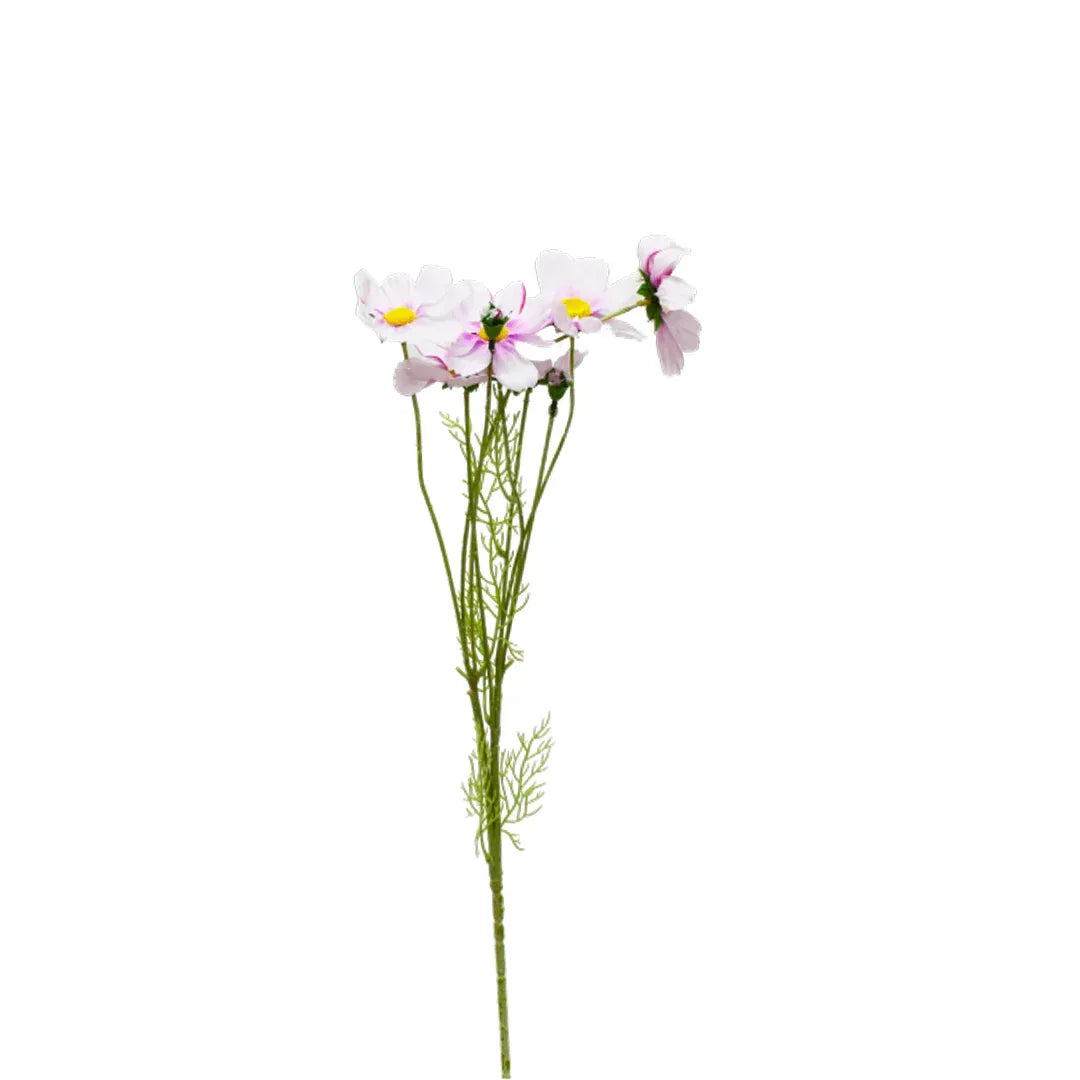 Planta artificiala cu 8 fire, Naimeed D3118, culoare Roz pal, 85 x 20 cm - 221.ro