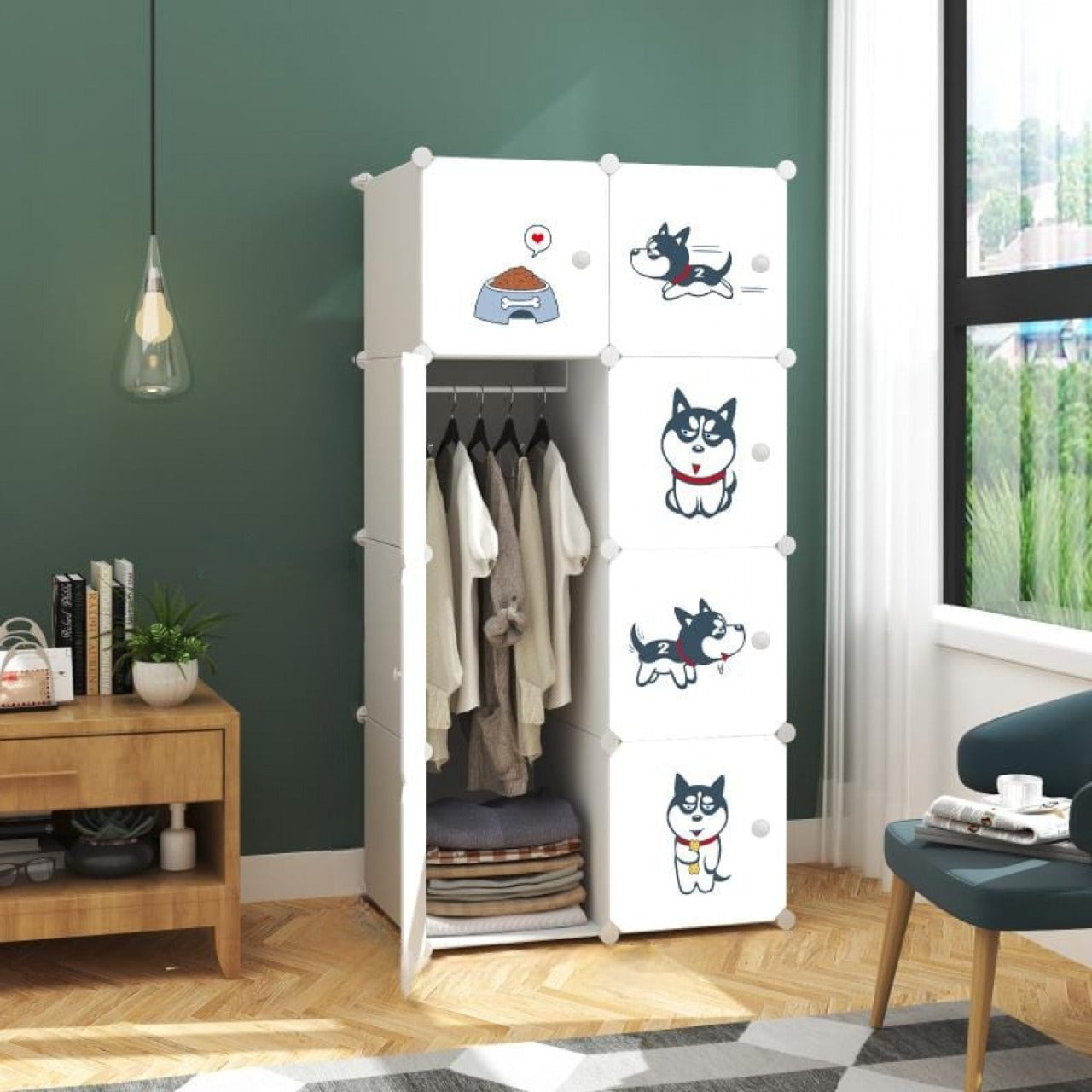 Dulap Modular, 8 Usi, D3220 - 221.ro