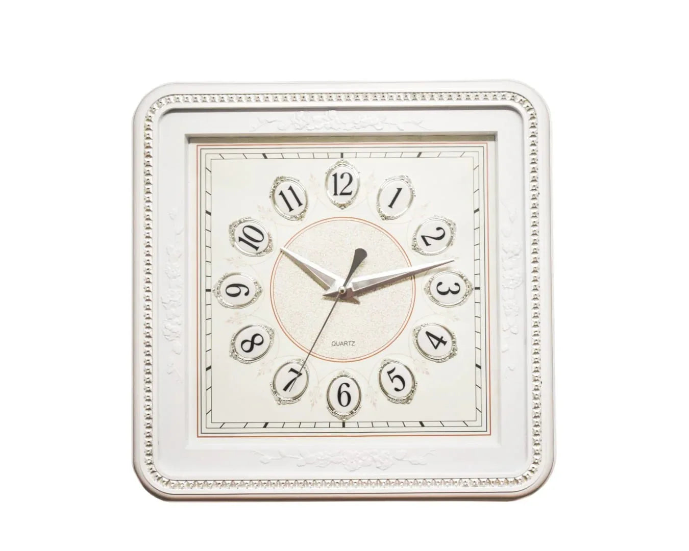 Ceas de perete 42 cm cu mecanism silentios, D3328 ALB - 221.ro