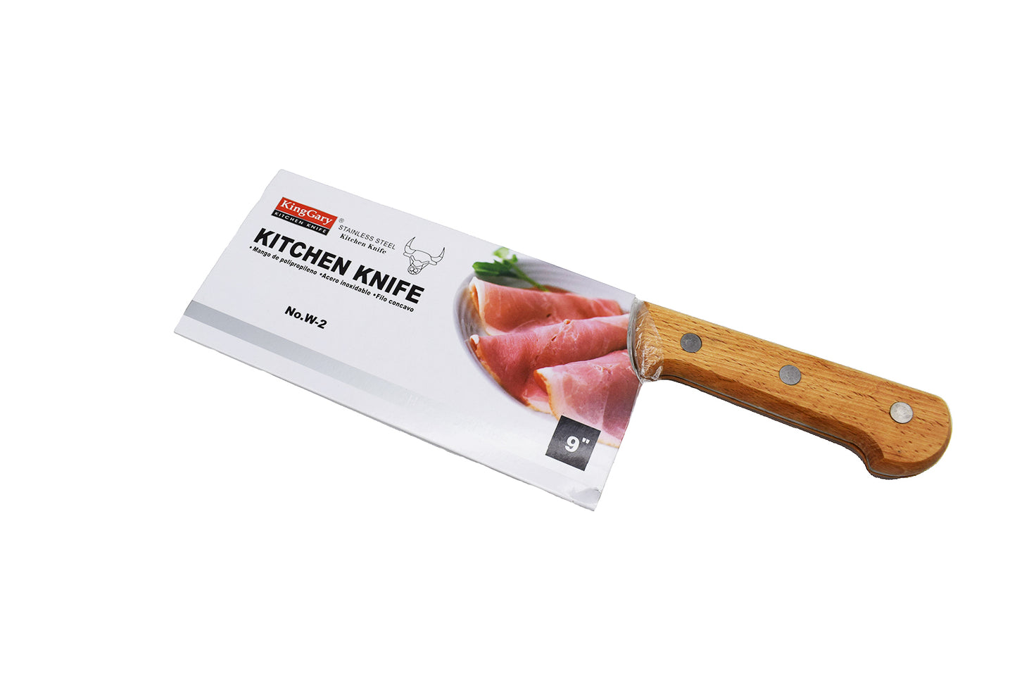 Satar cu maner de lemn si lama 9" dreapta, Naimeed D3387