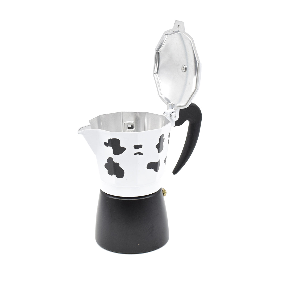 Cafetiera 6 cafele, D3411, Negru/Alb