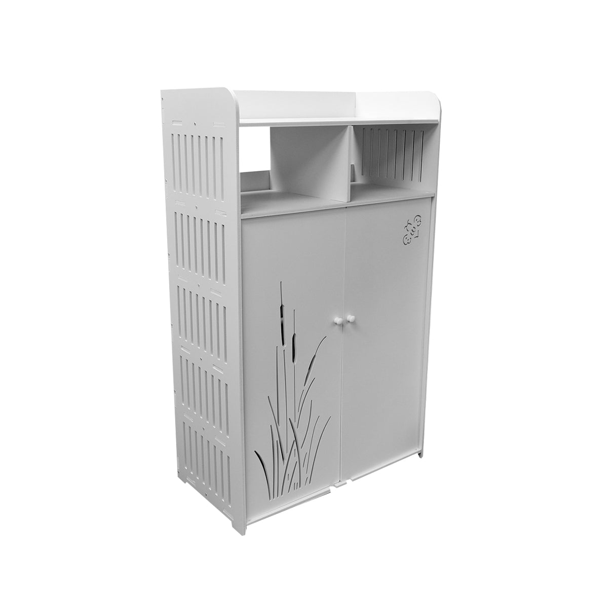 Dulap cu doua usi, Naimeed D3460, culoare Alb, 99 x 60 x 32cm