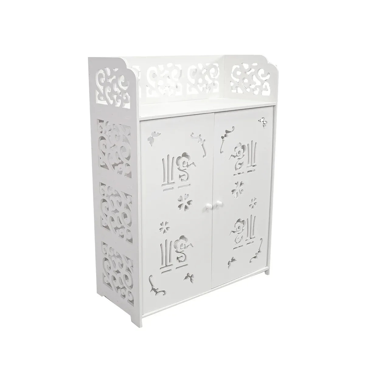 Dulap cu 2 usi, Naimeed D3470, Alb, 87x63x31 cm - 221.ro