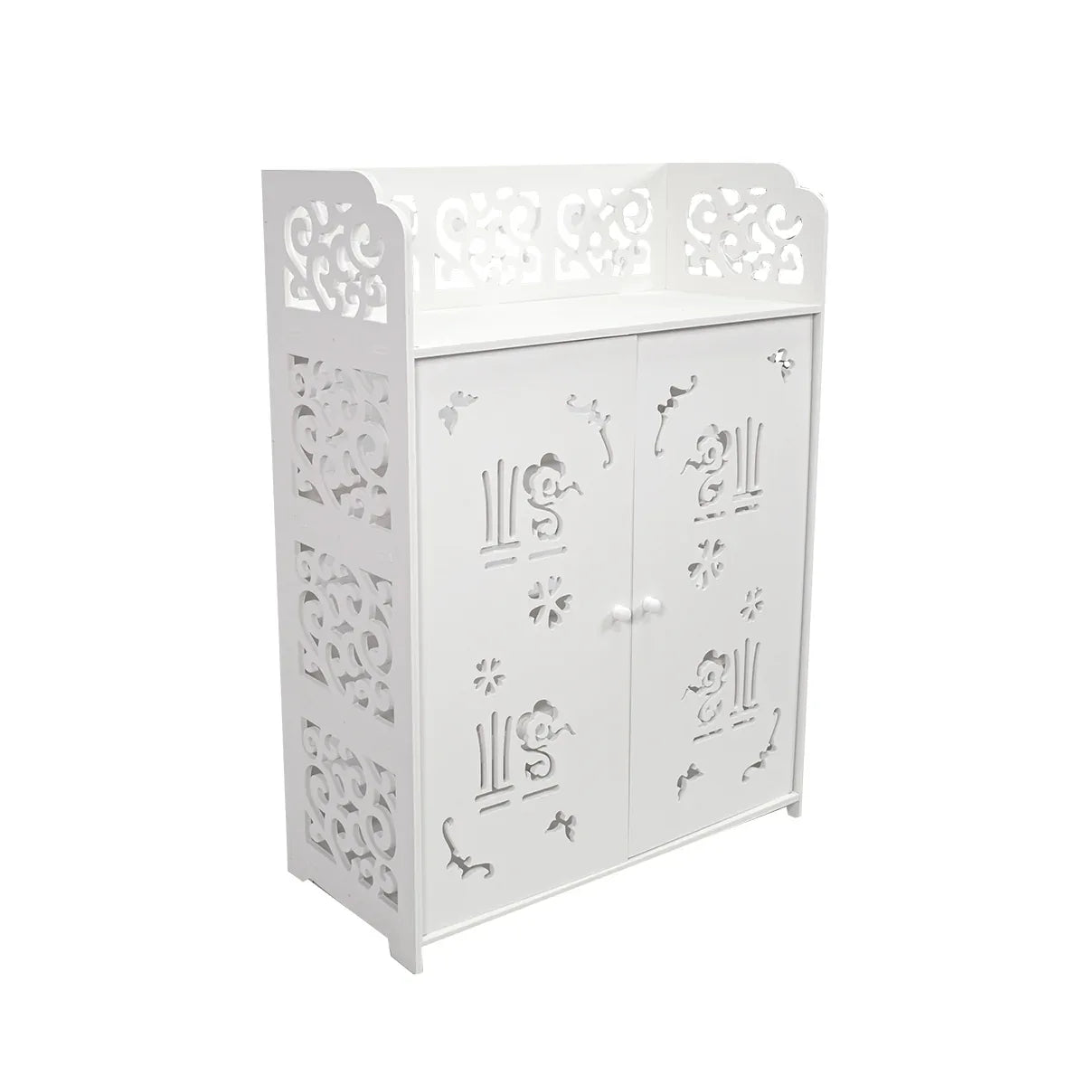 Dulap cu 2 usi, Naimeed D3470, Alb, 87x63x31 cm - 221.ro