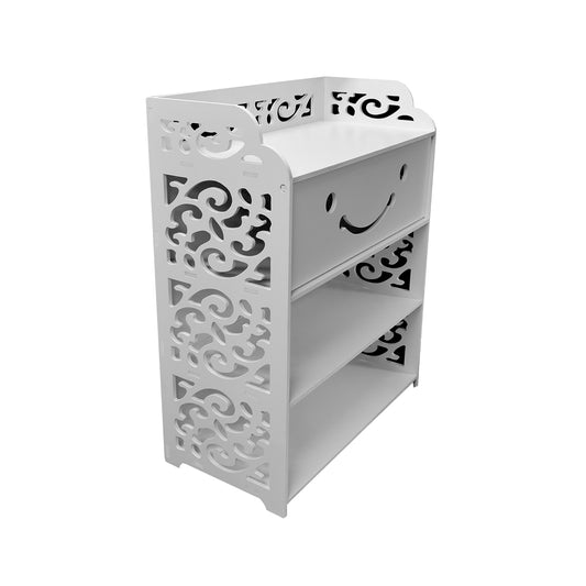 Dulapior Naimeed D3480, culoare Alb, 78 x 62 x 32 cm