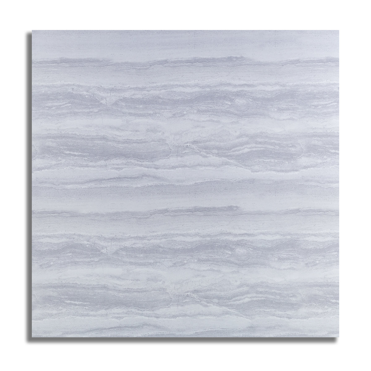Set 4 panouri decorative, Autoadeziv, suprafata acoperita 1.44 mp, Naimeed D3514, 60x60 cm, Marmura Gri