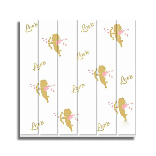 Set 10 x Tapet 3D autoadeziv, design modern, usor de curatat, 70x70 cm, Naimeed D3555 - 221.ro