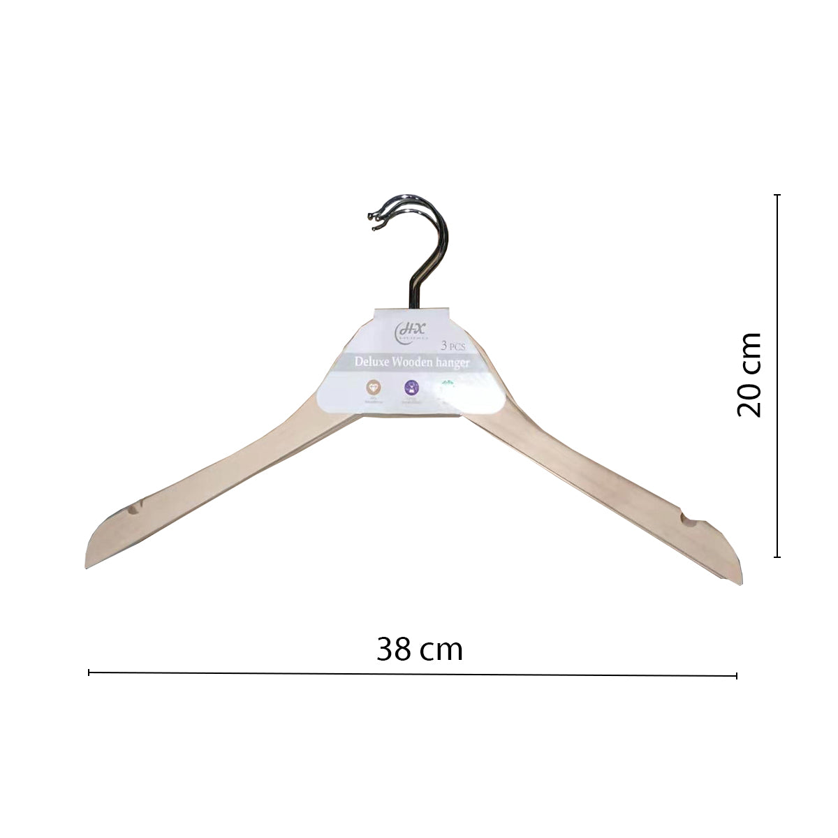 Set 3 Umerase, lemn si metal, D3803
