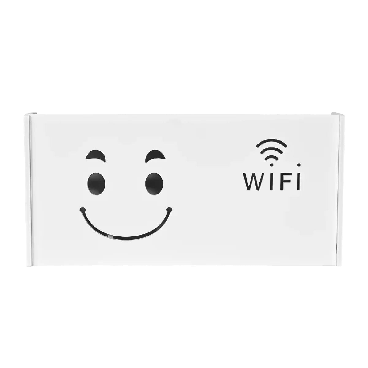 Raft suport Router Wireless, pentru mascare fire si echipament WIFI, D4154, 52*25*8.5 cm - 221.ro