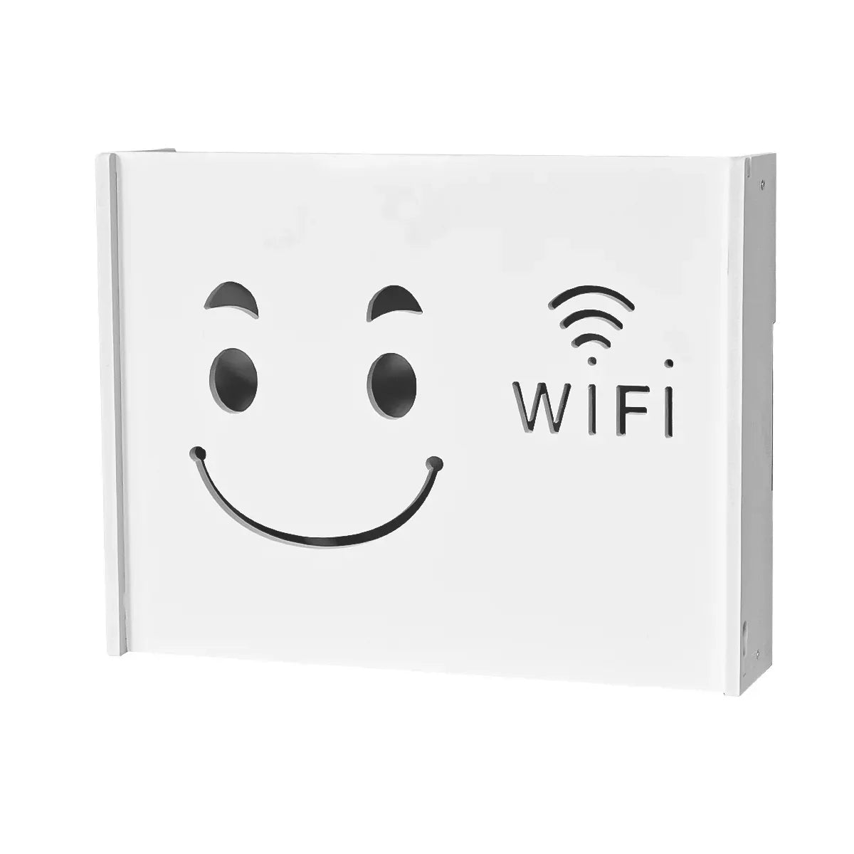 Raft suport Router Wireless, pentru mascare fire si echipament WIFI, D4155, 36*28*8.5 cm - 221.ro