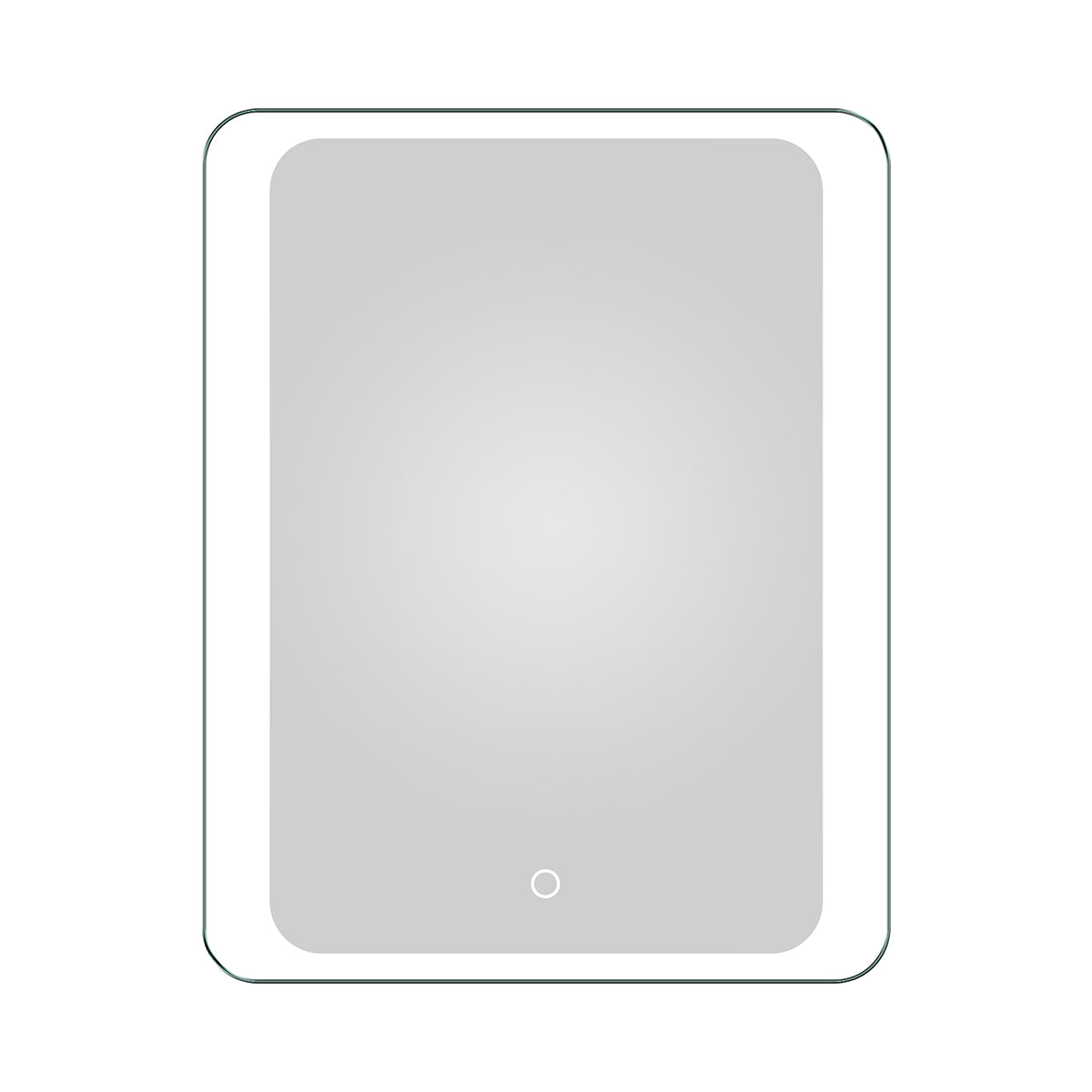 Oglinda baie, sistem iluminare LED, IP44, 60x80cm, D4220, Dezaburire, Touch