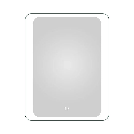Oglinda baie, sistem iluminare LED, IP44, 60x80cm, D4220, Dezaburire, Touch - 221.ro