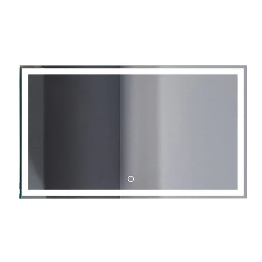 Oglinda baie, sistem iluminare LED, IP44, 100x70cm, D4227, Dezaburire, Touch - 221.ro