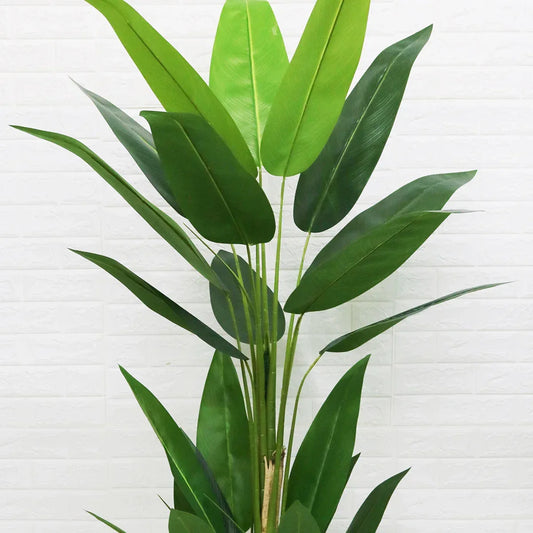 Planta artificiala, Canna fara ghiveci, D4245, 190cm, verde - 221.ro