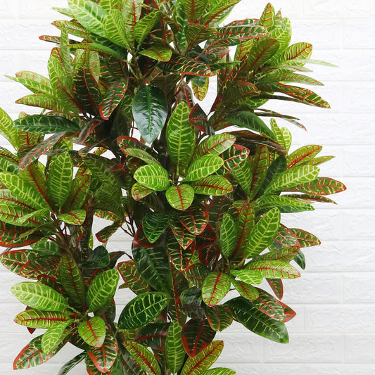Planta artificiala, Croton fara ghiveci, D4251, 165cm