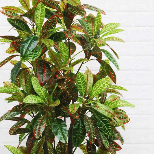 Planta artificiala, Croton fara ghiveci, D4253, 160cm