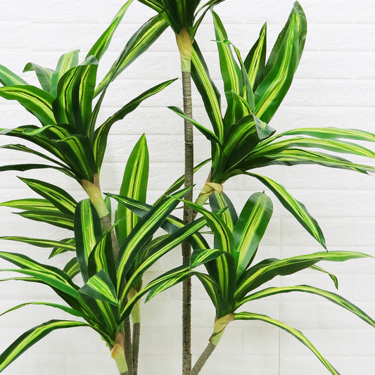 Planta artificiala, Dracaena fara ghiveci, D4267, 170cm, verde