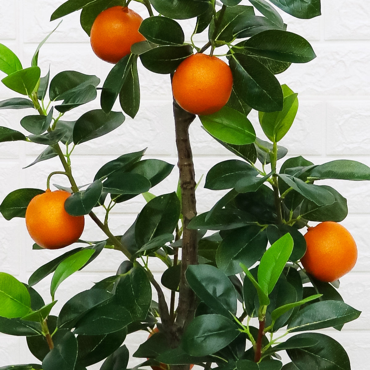 Copac artificial, Portocal fara ghiveci D4273, 100cm