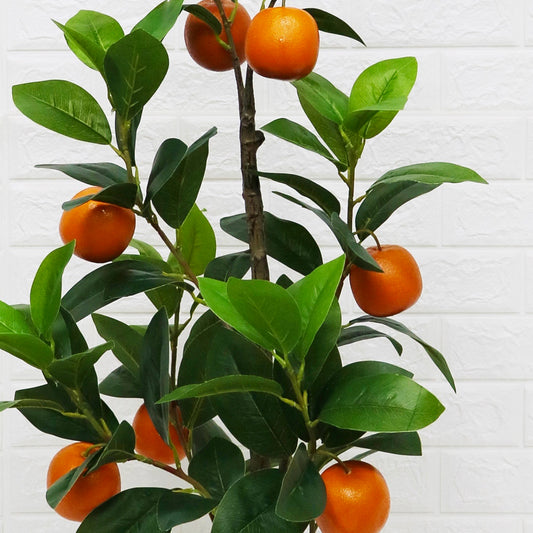 Copac artificial, Portocal fara ghiveci D4275, 100cm
