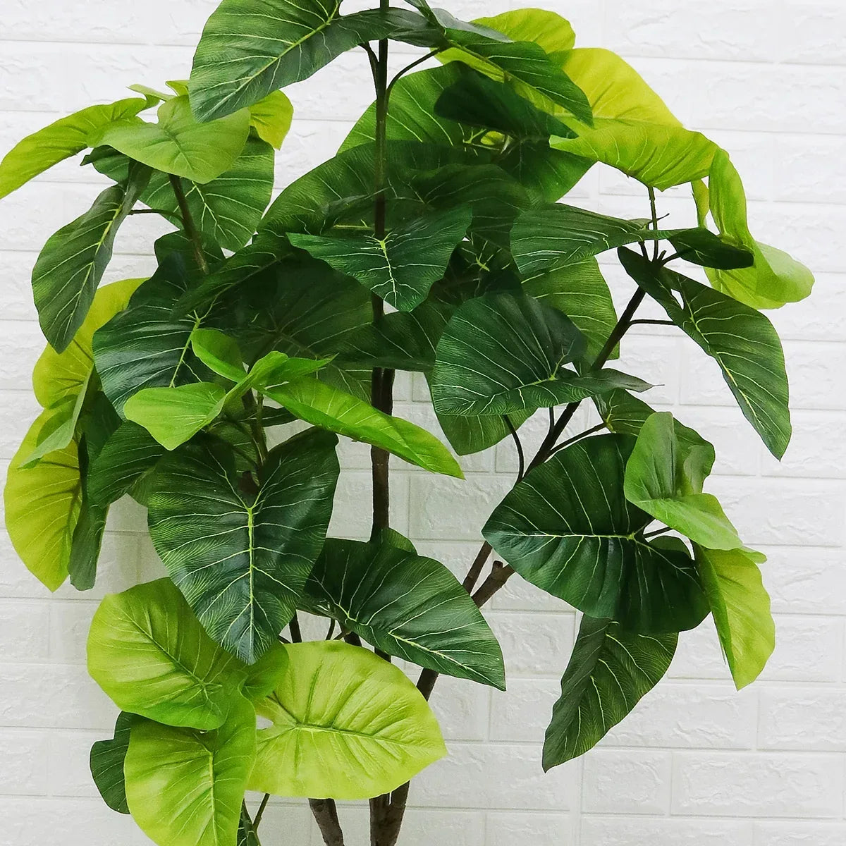 Planta artificiala, Alocasia fara ghiveci, D4290, 165cm, verde - 221.ro