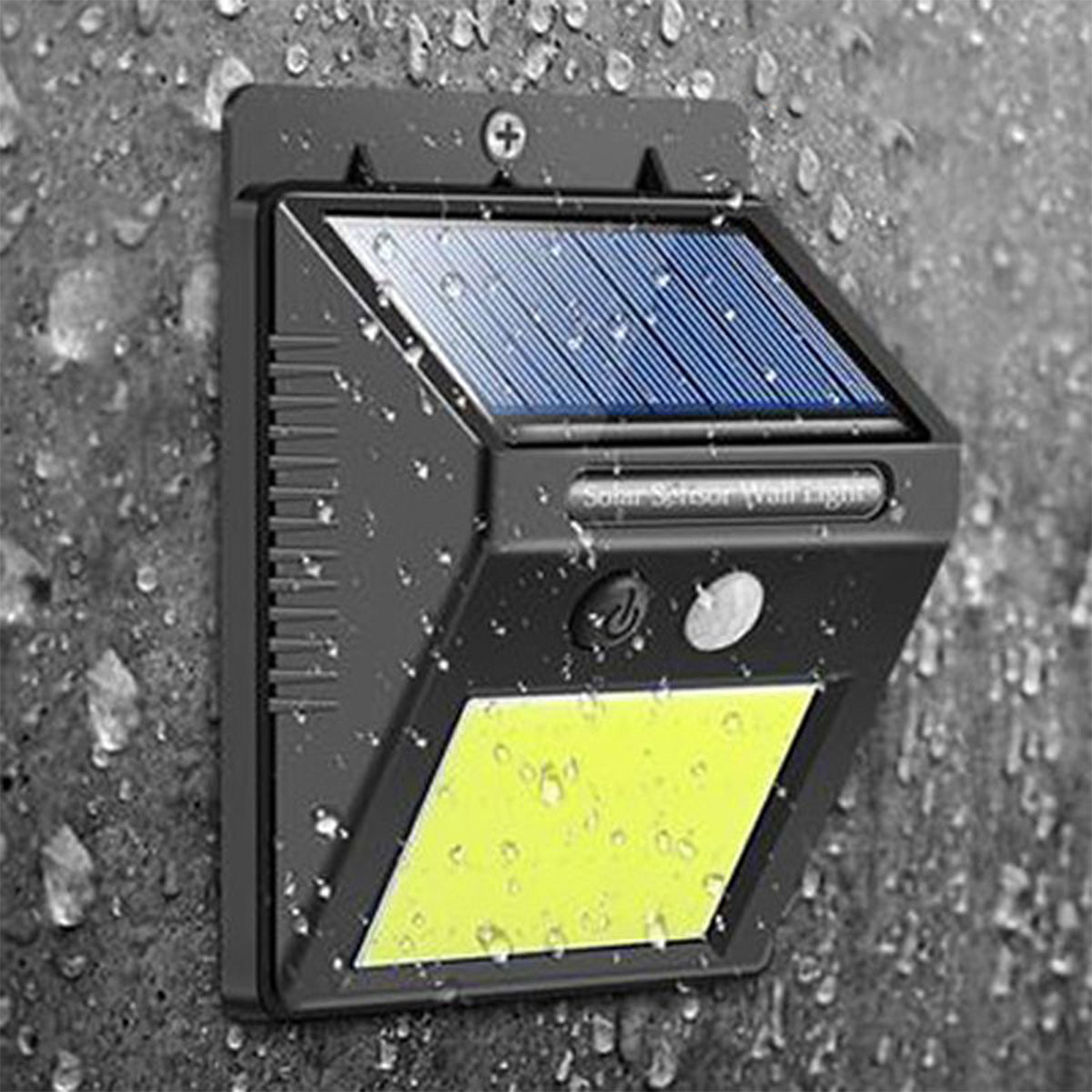 Lampa solara, cu senzor de miscare, lumina LED, acumulator, Naimeed D4308, COB 48 LED-uri