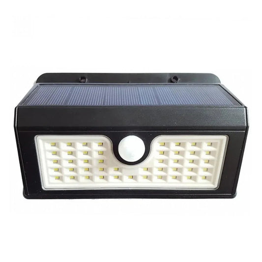 Lampa solara, cu senzor de miscare, lumina LED, acumulator, Naimeed D4312, 52 LED-uri - 221.ro