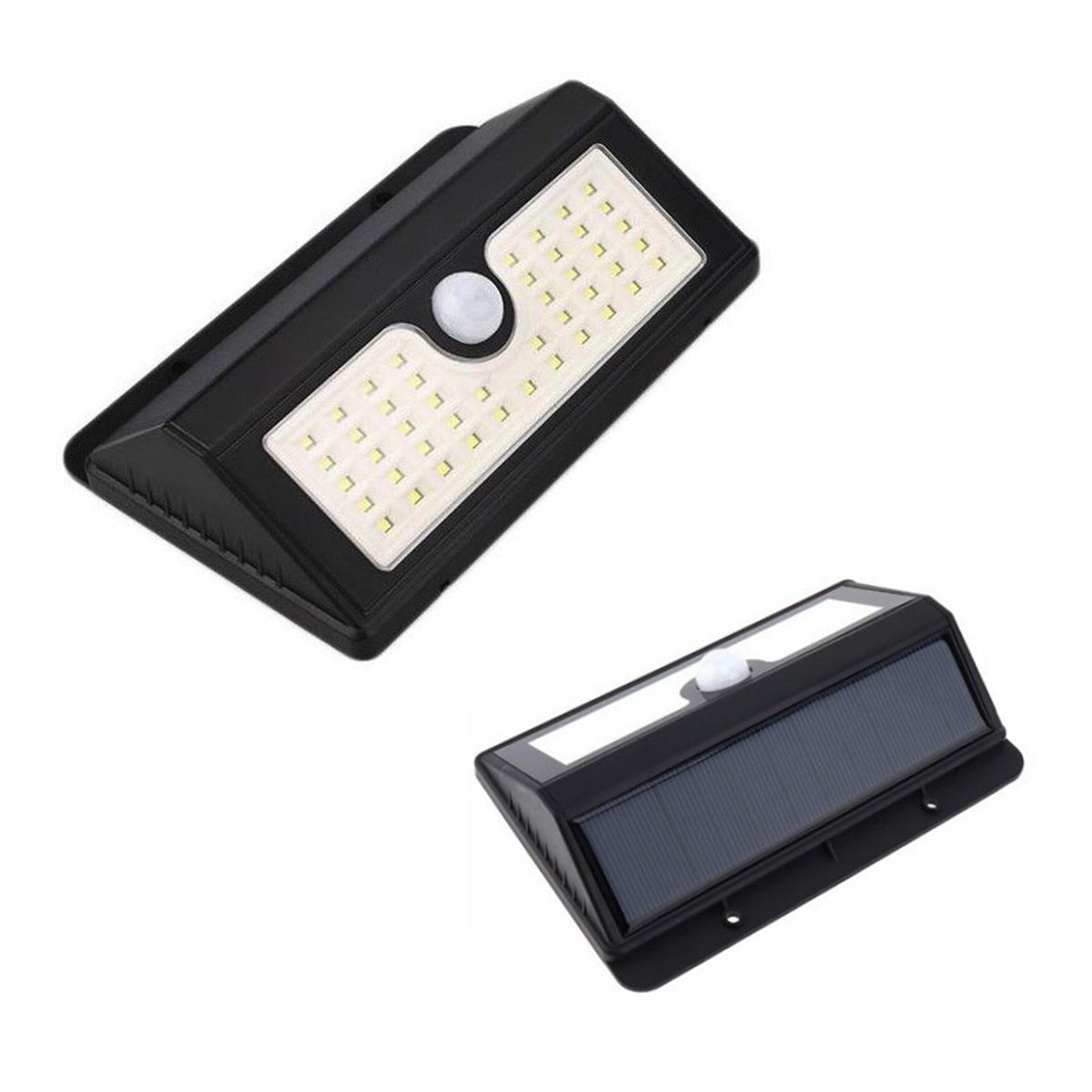 Lampa solara, cu senzor de miscare, lumina LED, acumulator, Naimeed D4312, 52 LED-uri - 221.ro