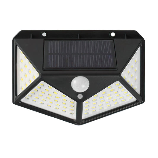 Lampa solara, cu senzor de miscare, lumina LED, acumulator, Naimeed D4315, 208 LED-uri