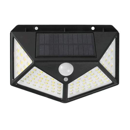 Lampa solara, cu senzor de miscare, lumina LED, acumulator, Naimeed D4315, 208 LED-uri - 221.ro