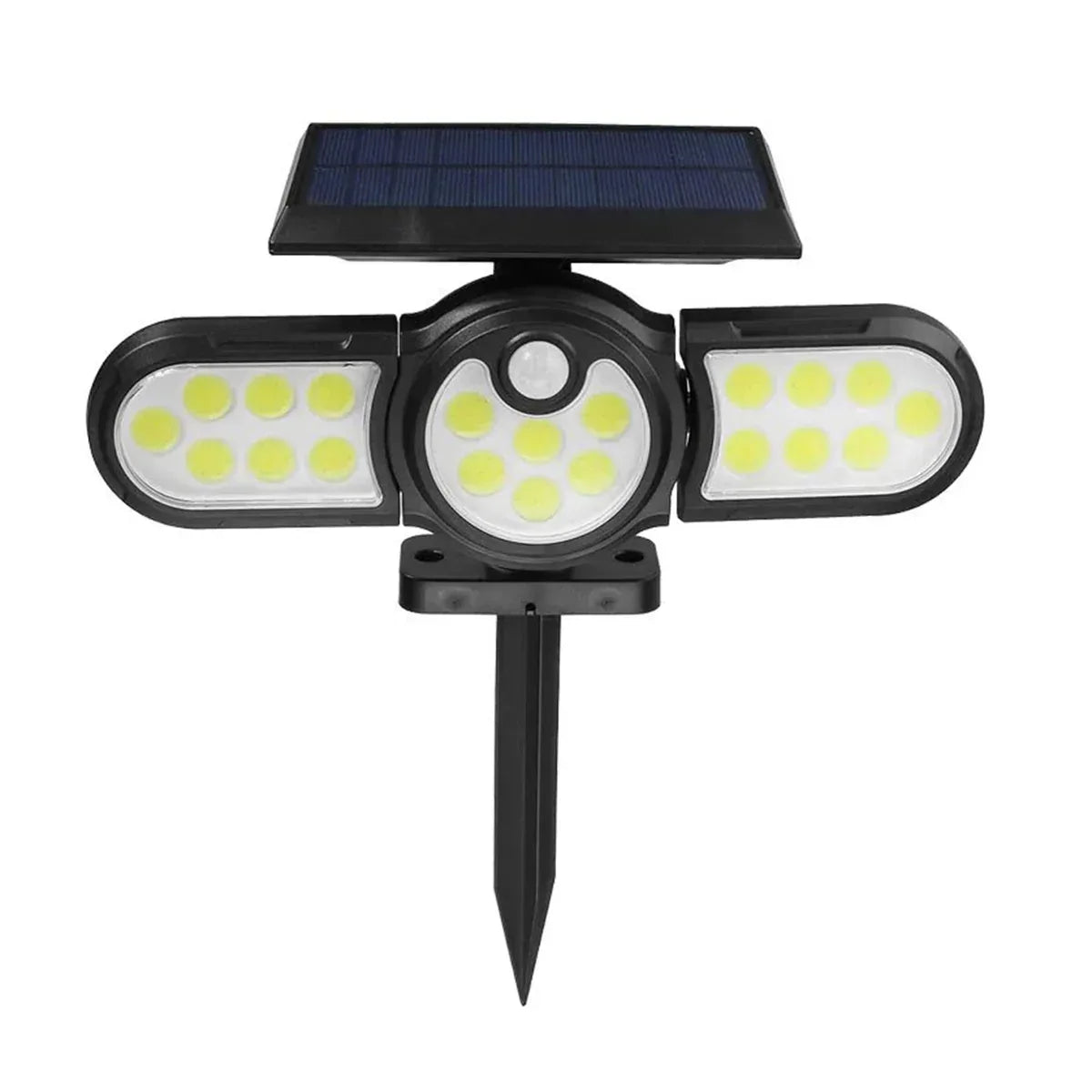 Lampa solara, cu senzor de miscare, lumina LED, acumulator, Naimeed D4319, COB 140 LED-uri - 221.ro