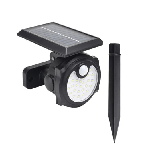 Lampa solara, cu senzor de miscare, lumina LED, acumulator, Naimeed D4320, 26 LED-uri - 221.ro