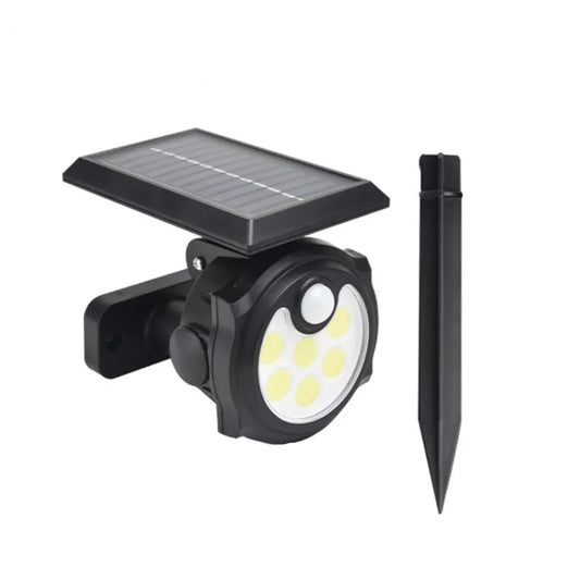 Lampa solara, cu senzor de miscare, lumina LED, acumulator, Naimeed D4321, COB 42 LED-uri - 221.ro