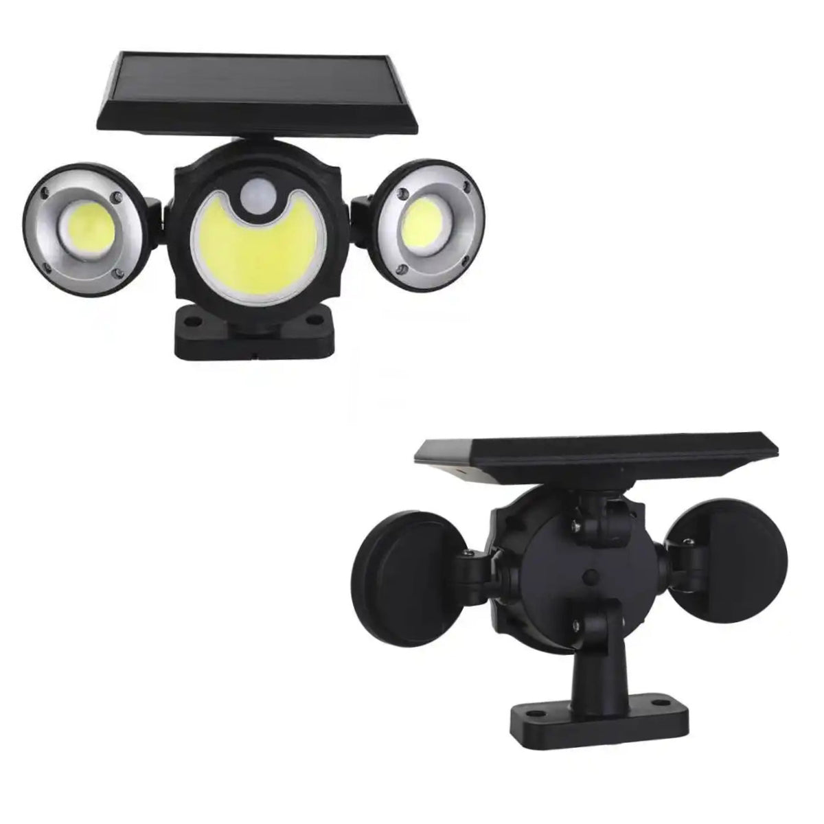 Lampa solara, cu senzor de miscare, lumina LED, acumulator, Naimeed D4323, COB 88 LED-uri