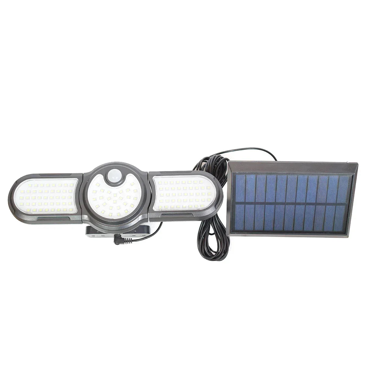 Lampa solara, cu senzor de miscare, lumina LED, acumulator, Naimeed D4325, 112 LED-uri - 221.ro
