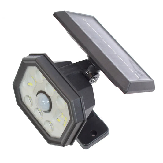 Lampa solara, cu senzor de miscare, lumina LED, acumulator, Naimeed D4337, 40 LED-uri - 221.ro