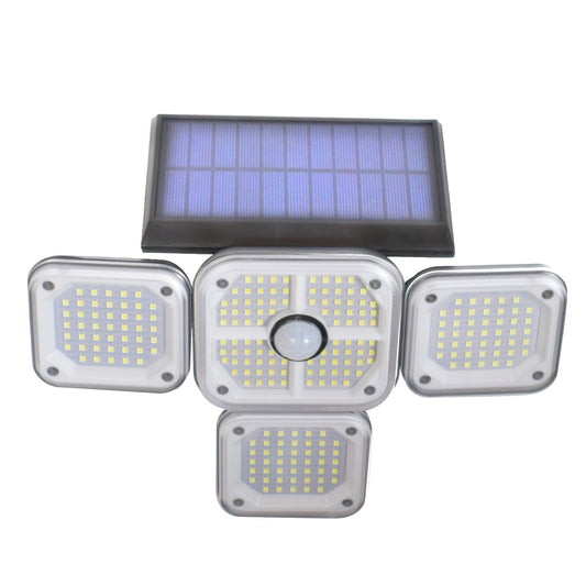 Lampa solara, cu senzor de miscare, lumina LED, acumulator, Naimeed D4341, 231 LED-uri