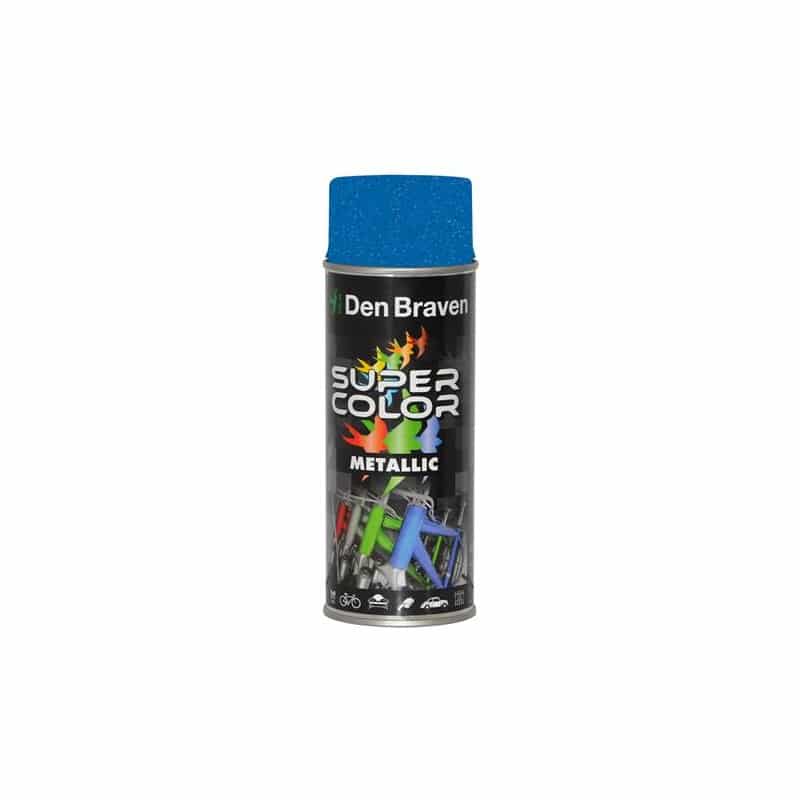 Spray vopsea, finisaj metalic, 400ml albastru Den Braven / D43440004