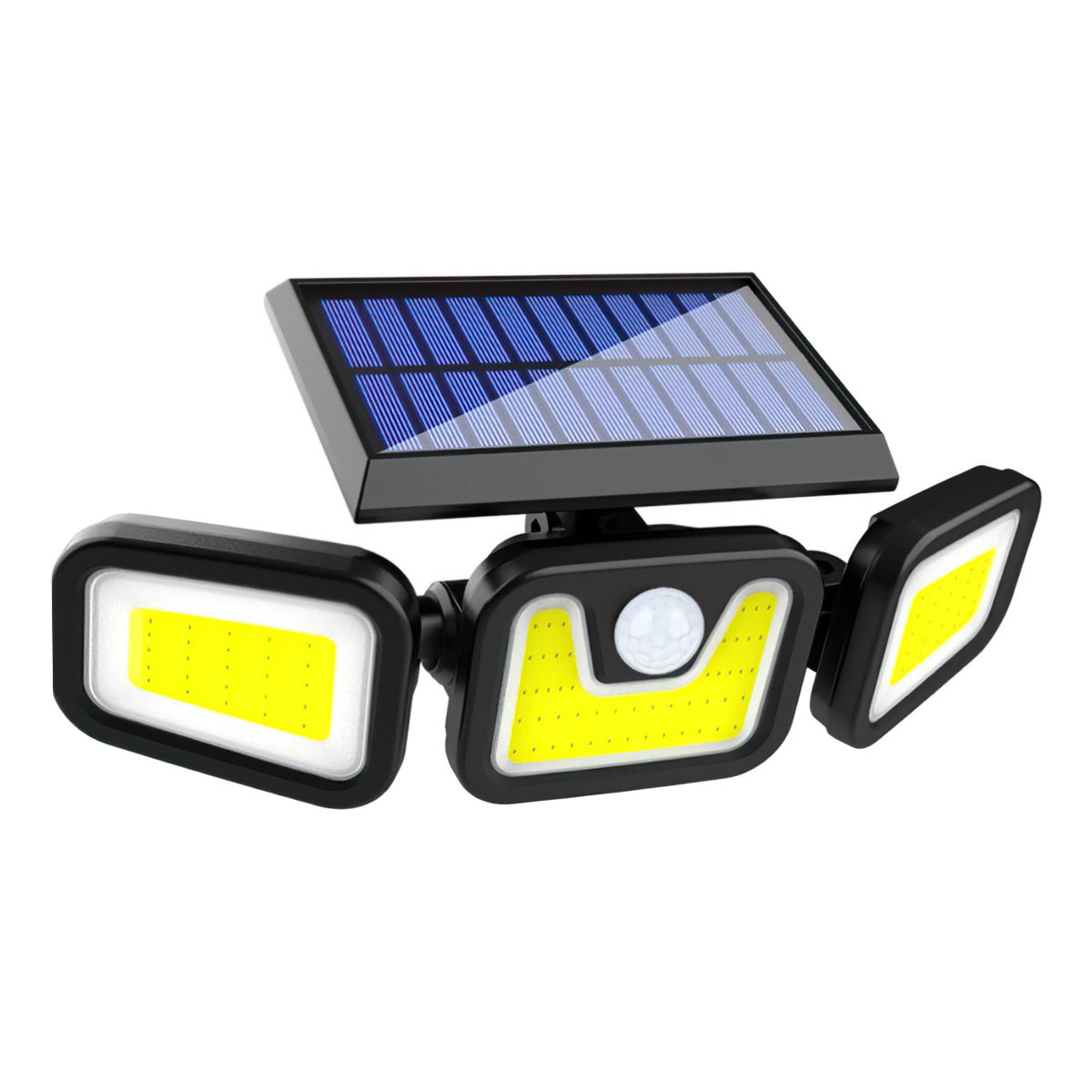 Lampa solara, cu senzor de miscare, lumina LED, acumulator, Naimeed D4347, COB 100 LED-uri