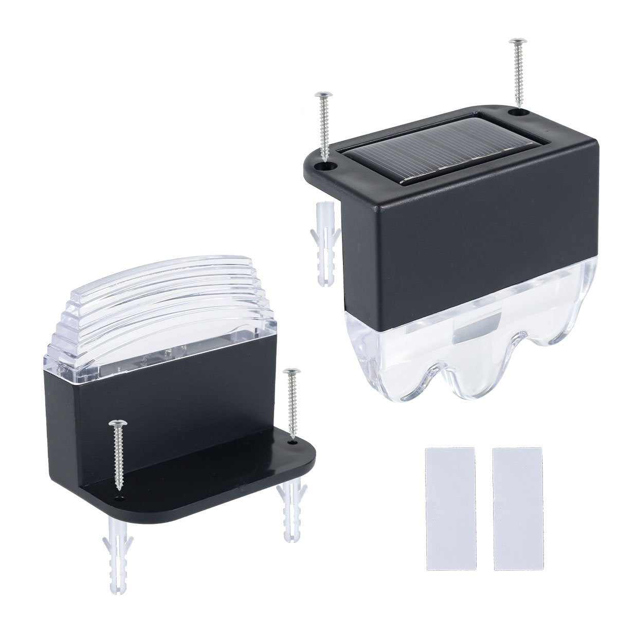 Lampa solara, lumina LED, 4 culori, acumulator, Naimeed D4350, set 2 bucati