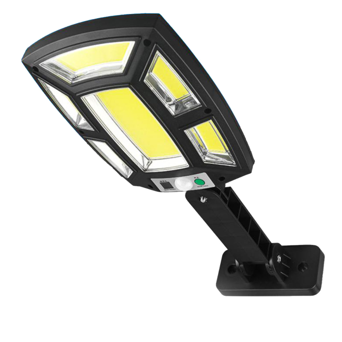 Lampa solara, cu senzor de miscare, telecomanda, lumina LED, acumulator, Naimeed D4356, COB 151 LED-uri