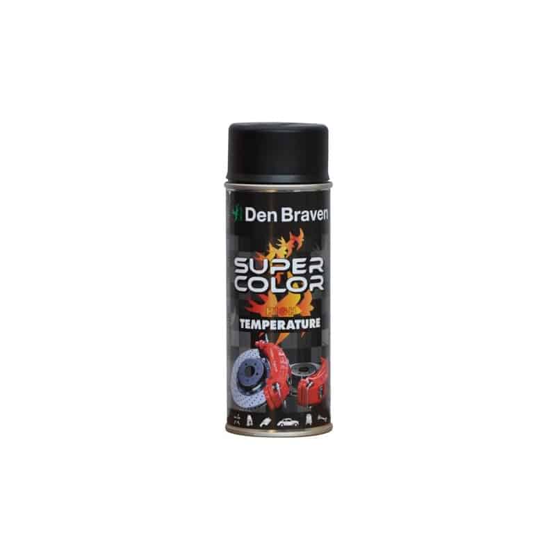 Spray vopsea, 400ml, rezistent la temperaturi înalte, negru Den Braven / D43600002