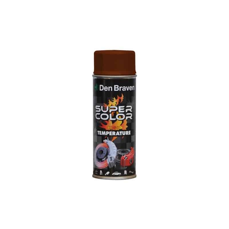 Spray vopsea, rezistent la temperaturi inalte, 400ml, maro Den Braven / D43600008